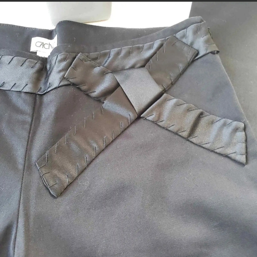 Vintage Cache Pants With Bow Size 6 - image 2